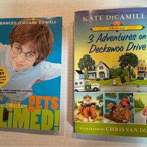 3 Adventures on Deckawoo Drive Book Lot